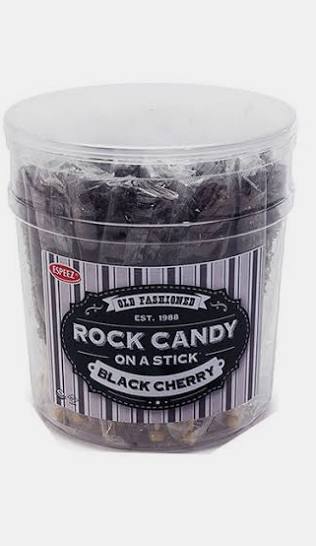 Rock Candy on a Stick – Black Cherry