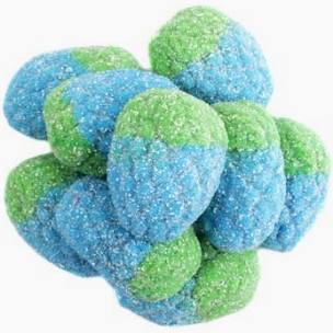 Blue Raspberry Sour Gummies