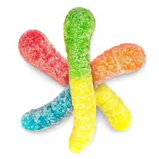 Mini sour worms