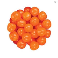 Orange Fruit Chewy Balls