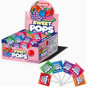 Charms Sweet Pops Lollipops (48 count)