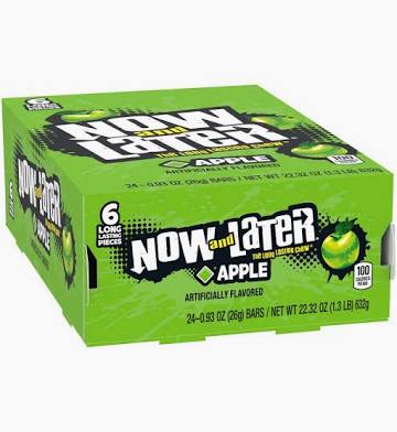 Now and Later – Apple (24 count)