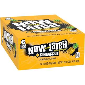 Now and Later – Pineapple (24 count)