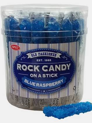 Rock Candy on a Stick – Blue Raspberry