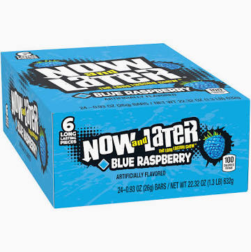 Now and Later – Blue Raspberry (24 count)