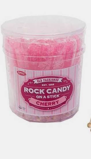Rock Candy on a Stick – Cherry