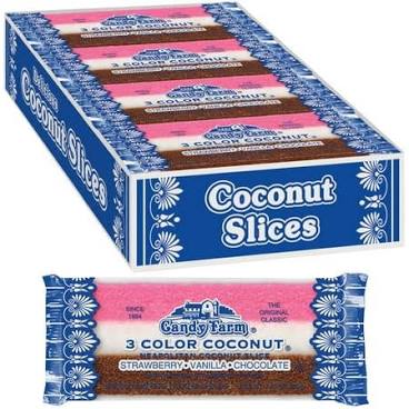 Coconut Slices Candy (24 count)