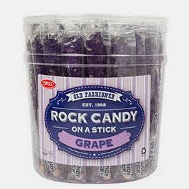 Rock Candy on a Stick – Grape