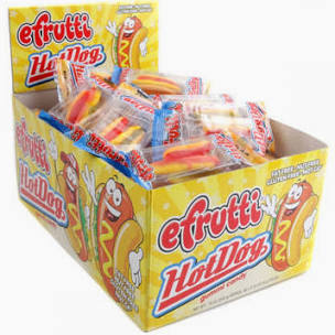 eFrutti Gummi Hot Dog (60 count)