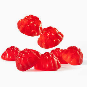 Gummy Red Raspberries