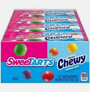 Sweetarts Mini Chewy Candy (24 count)