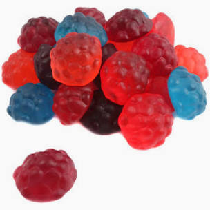Mixed Gummy Berries