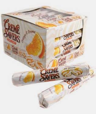 Creme Savers Orange Hard Candy (24 count)