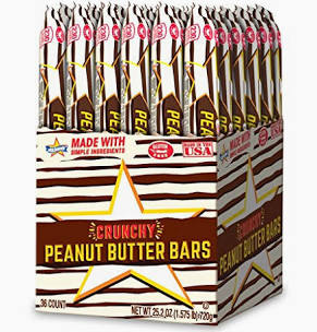Crunchy Peanut Butter Bars (36 count)