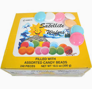 Satellite Wafers Box 240 pieces