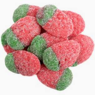Sour Gummy Strawberries