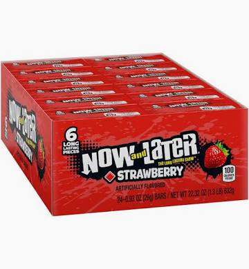 Now and Later – Strawberry (24 count)