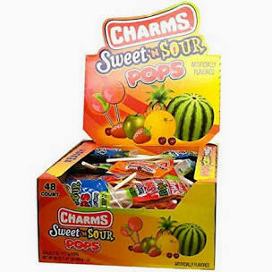 Charms Sweet ‘N Sour Pops (48 count)